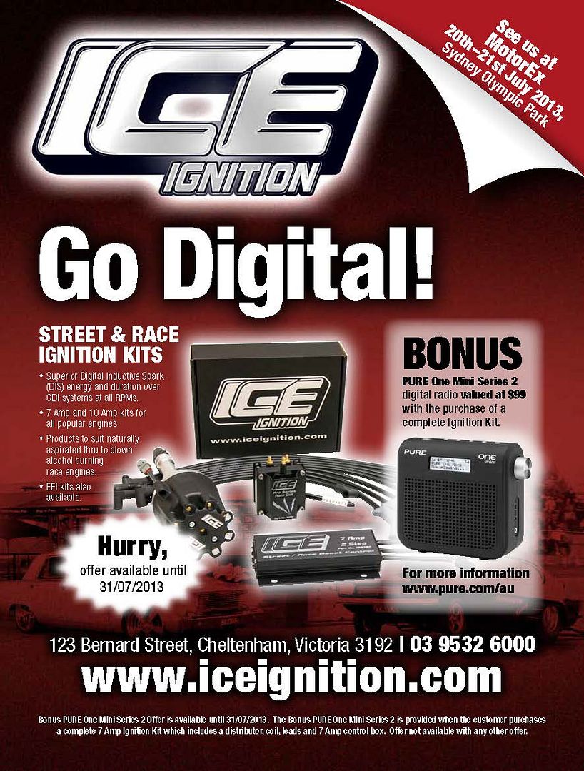 ICE Ignition Just Commodores